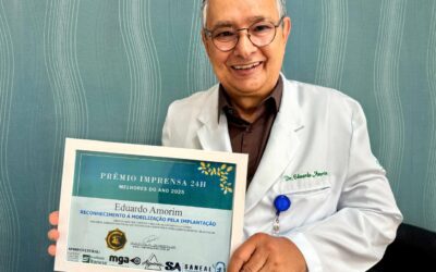 Eduardo Amorim é homenageado pela luta em defesa do Hospital do Câncer