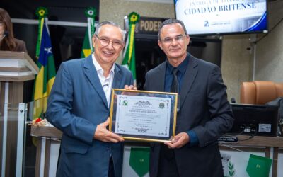 Eduardo Amorim recebe Título Honorário Cidadão Campo-britense