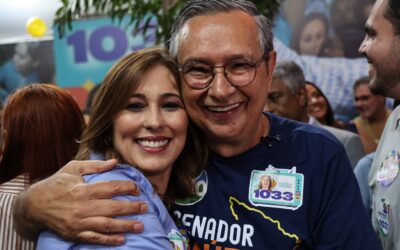 Eduardo Amorim prestigia inauguração do comitê de Susane Vidal em Aracaju