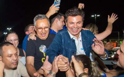 Eduardo Amorim e Valmir são recebidos com festa em Aracaju e Itabaiana